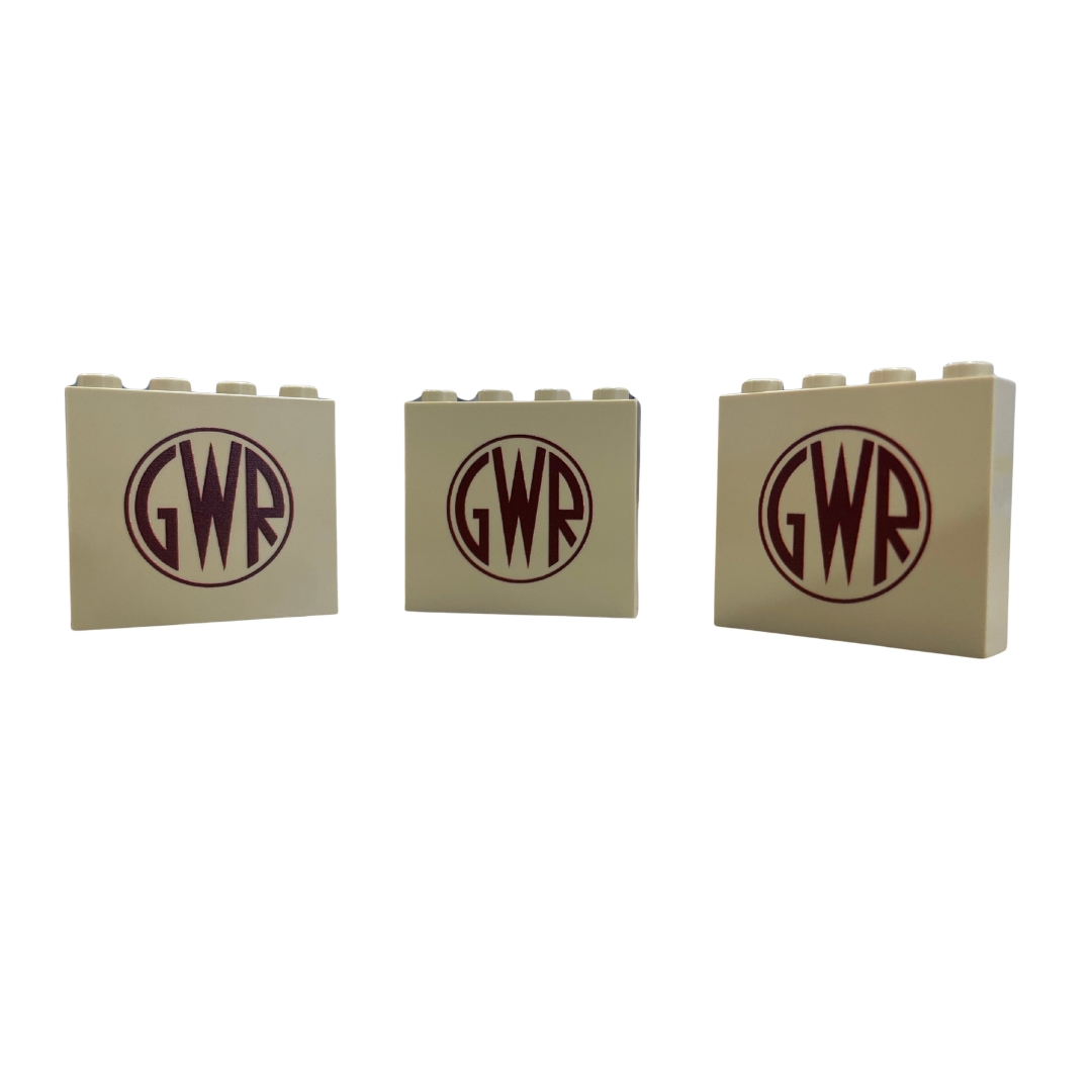 Lego GWR Printed Brick